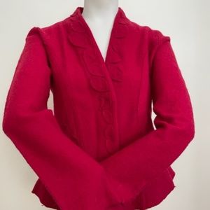 Cynthia Rowley 100% wool blazer size S